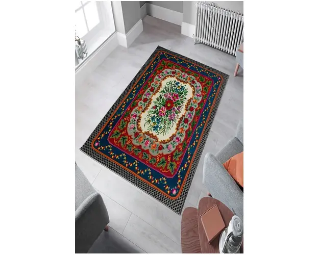 Covor de hol, W1094, 100x150 cm, Poliester, Multicolor