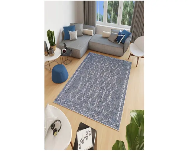 Covor de hol, W1172, 100x150 cm, Poliester, Multicolor