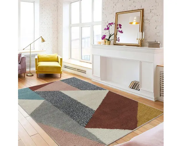 Covor, Woopamuk286, 160x230 cm, 70% bumbac/30% poliester, Multicolor