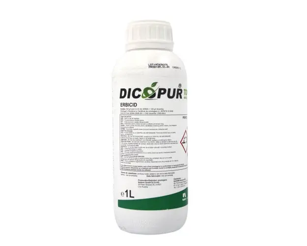 Dicopur Top 464SL 1L, erbicid postemergent, Nufarm (grau, porumb)