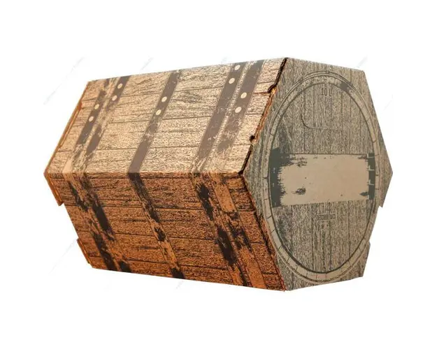 Cutie 10 L Bag-in-Box maro simpla