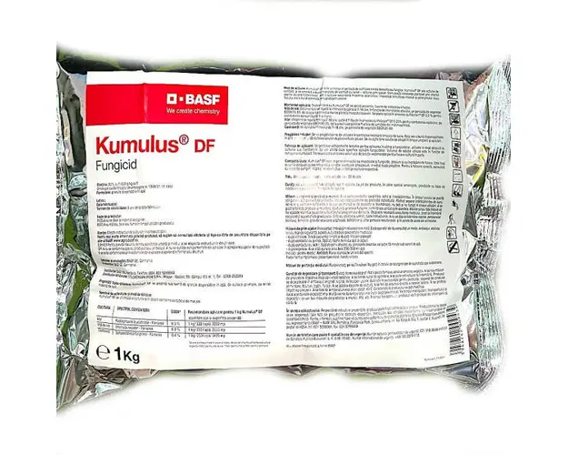 Kumulus DF 1 kg fungicid de contact pe baza de Sulf, BASF, fainare (vita de vie, mar, castraveti)