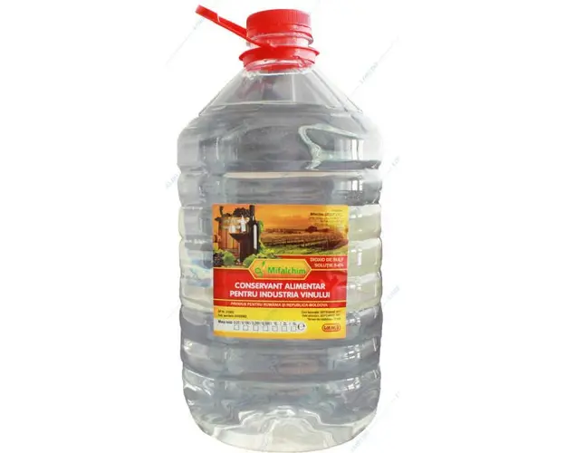 Dioxid de Sulf 5L conservant alimentar pentru vin