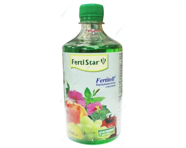 Fertitell 1L ingrasamant foliar (cereale, vita de vie, legume, cartof, pomi fructiferi, flori)