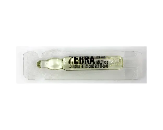 Zebra 2 ml, insecticid de contact, Globachem, grau (plosnita cerealelor), cartof (gandacul de Colorado), mar (viermele merelor)
