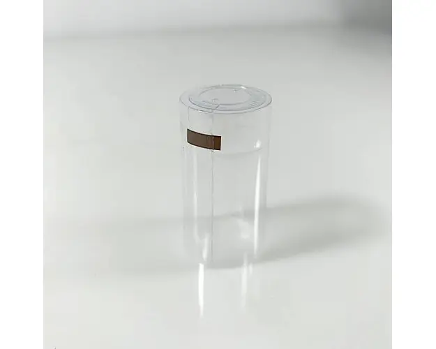 Capison transparent PVC pentru sticle de vin