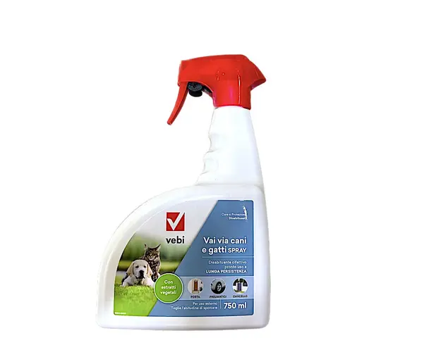 Repelent caini si pisici Vebi Vai Via Cani 750 ml spray