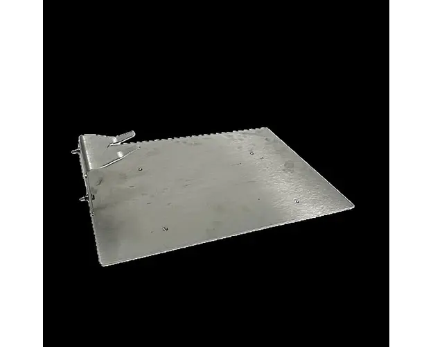 Placa suport punga Bag-in-Box reglabila, inox, (faciliteaza umplerea pungilor pentru Bag-in-Box)
