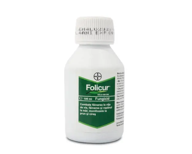 Folicur Solo 250EW 100 ml fungicid sistemic Bayer (vita de vie, mar, samburoase, rapita de toamna)