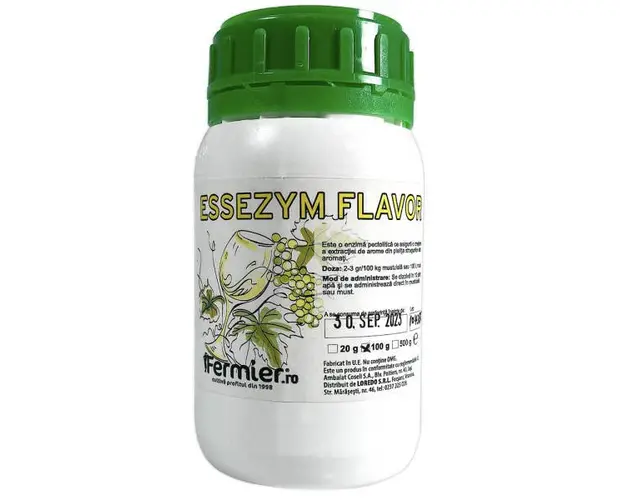 Enzime Essezym Flavor 100 gr (pentru struguri albi aromati, enzime extractie aroma)