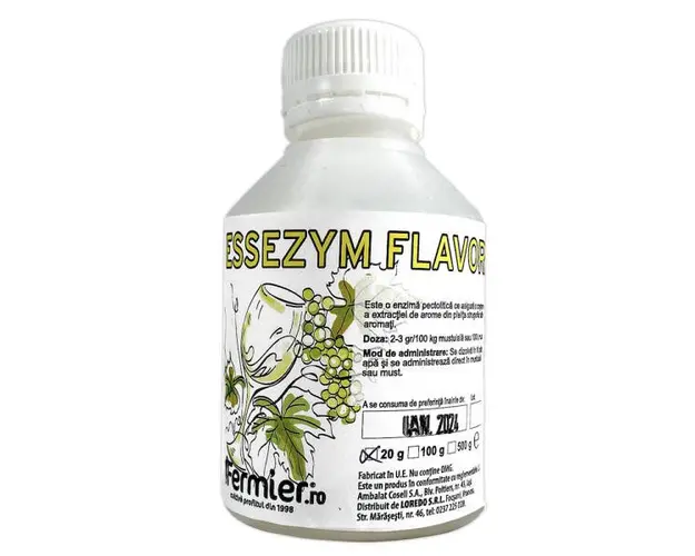 Enzime Essezym Flavor 20 gr (pentru struguri albi aromati, enzime extractie aroma)