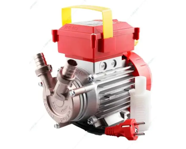 Electropompa Novax 20 B 95C, inox, pentru transvazare lichide alimentare fierbinti, bere, lapte, suc, vin