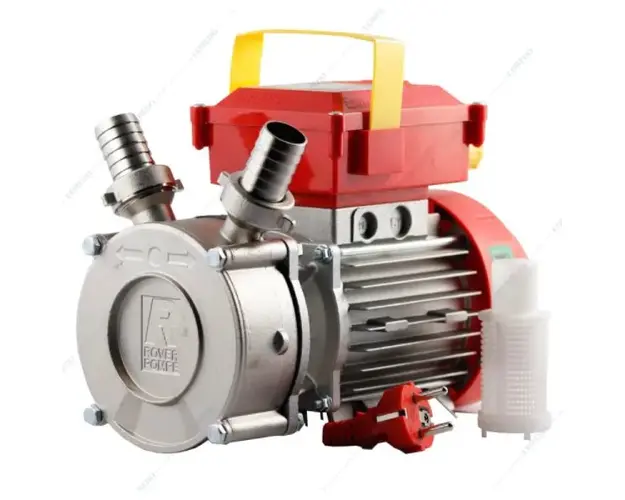 Electropompa Novax 25 M Oil, inox, pentru transvazare vin, ulei alimentar si lichide alimentare