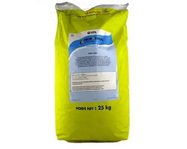 Microthiol Special 25 kg fungicid de contact pe baza de Sulf, UPL, fainare (castraveti, mar, cereale paioase, piersic, coacaz, silvicultura, vita de vie)