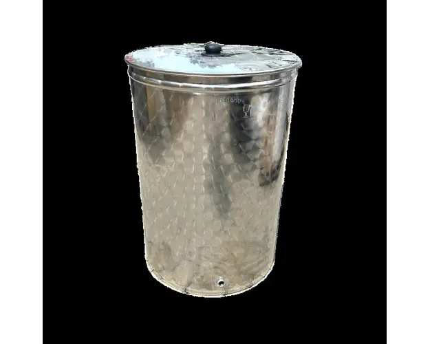 Cisterna inox cu capac de praf Eco Fpo 75 L, Enotoscana
