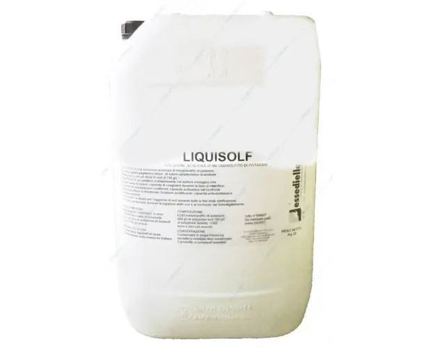 Liquisolf 25 kg, dioxid de sulf lichid italian de concentratie 18%, Essedielle, conservant vin, miros redus