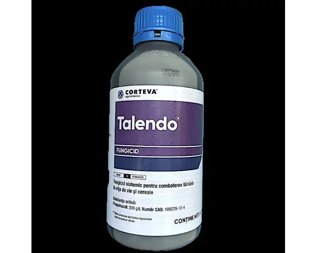 Talendo 1L, fungicid sistemic, DuPont, fainare (vita de vie), efect de lunga durata, rezistenta la spalare