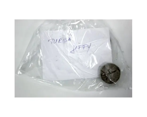 Pastila Turba Jiffy 33 mm pentru rasaduri, ajuta la dezvoltarea rapida a radacinilor/ timpurietatea recoltei/ faciliteaza germinarea semintelor