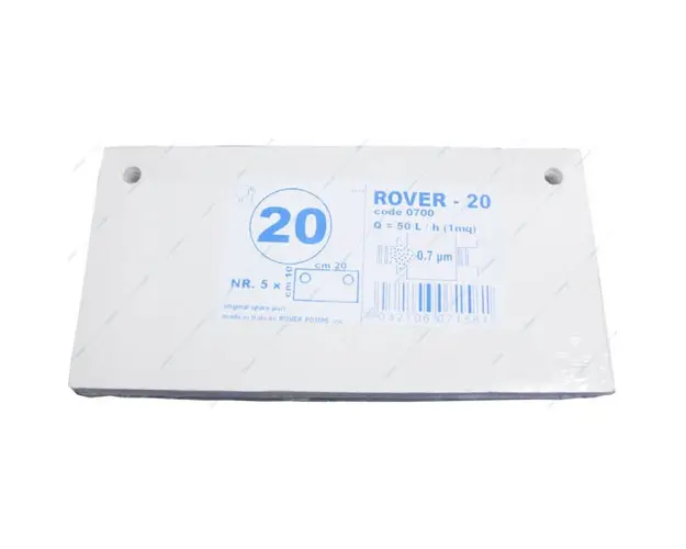 Placa filtranta Pulcino 20 20X10, filtrare vin sterila (pentru imbuteliere)