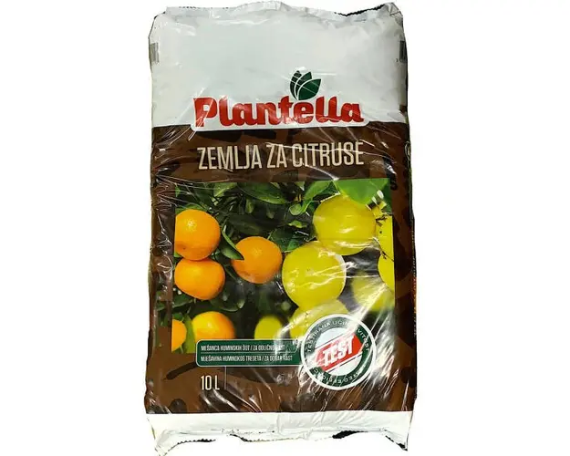 Turba pentru citrice 10 L, Plantella, substrat pentru citrice