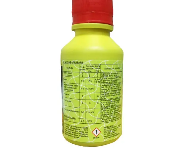 Bionat Plus 100 ml ingrasamant foliar (vita de vie, legume, cereale, pomi fructiferi)