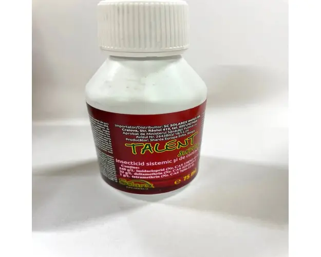Talent Super BCD 75 ml, insecticid sistemic si de contact, Sharda ChropChem/Solarex, spectru larg de actiune