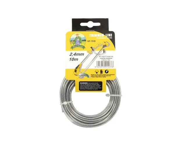 Fir trimmer insertie metal 10 m 2.4 mm GF-1539