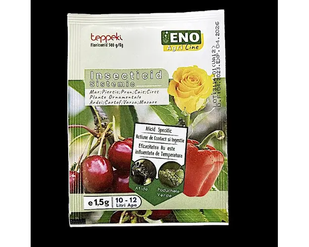 Teppeki 1,5 gr, insecticid sistemic, Bayer, paduchi (floarea soarelui, piersic, prun, ardei camp, plante ornamentale), afide (mar, cartof)