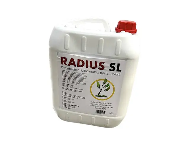 Radius SL 10 L, dezinfectant pentru sere, gradini, solarii, Norofert