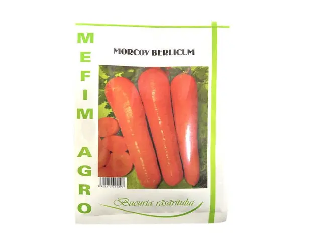 Seminte morcov Berlicum 50 gr, Mefim Agro