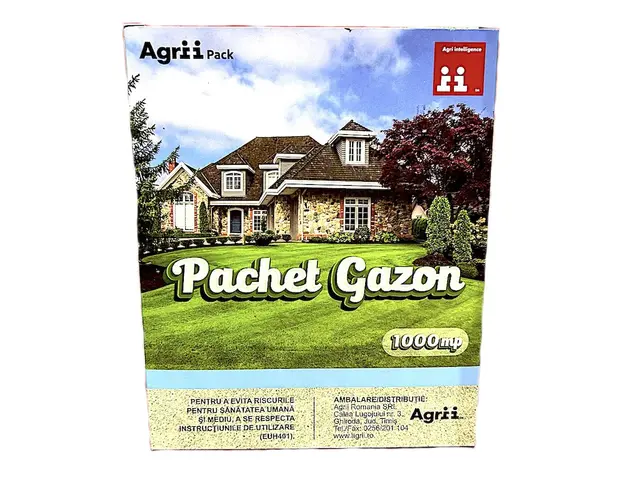 Pachet Agrii pentru gazon pentru 10 L apa