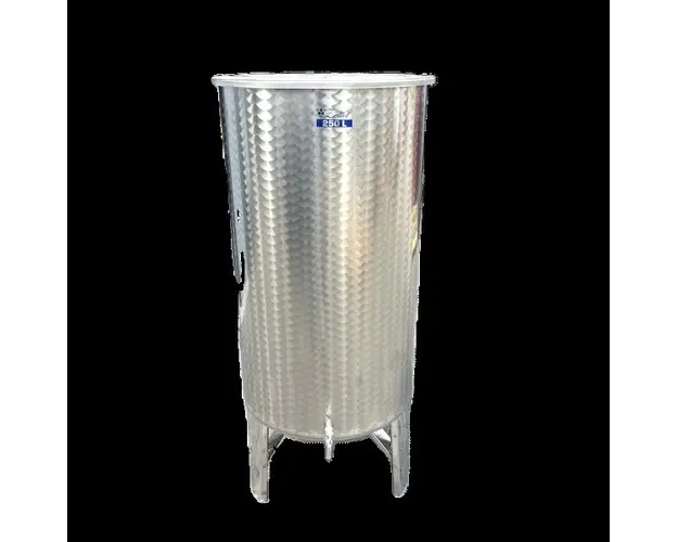 Cisterna inox 250 L, Zottel, cu picioare sudate