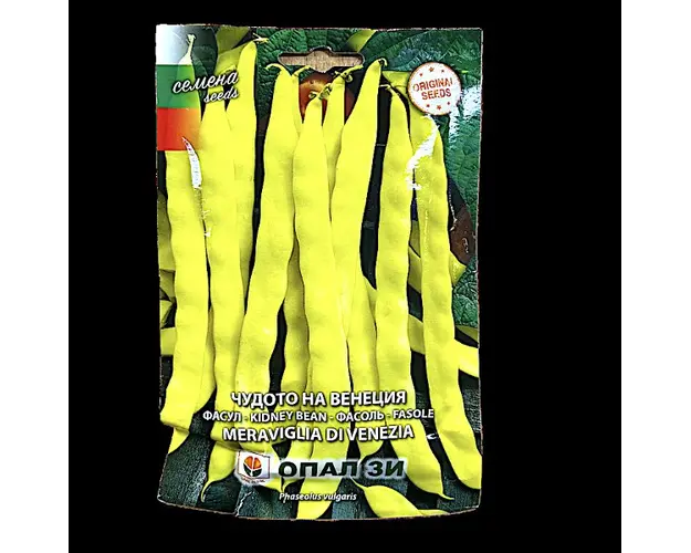 Seminte fasole lata urcatoare galbena Meraviglia di Venezia 80 gr, OpalZi Bulgaria