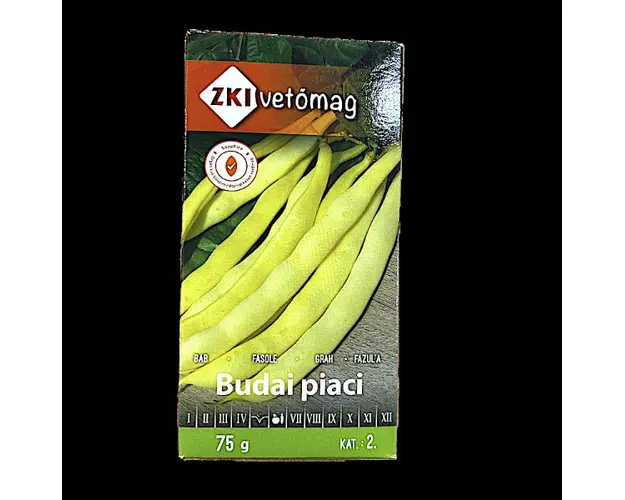 Seminte fasole lata galbena oloaga Budai Piaci 75 gr, Zki