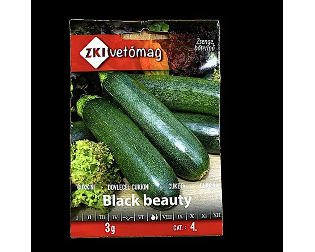 Seminte dovlecel Black Beauty 3 gr, Zki