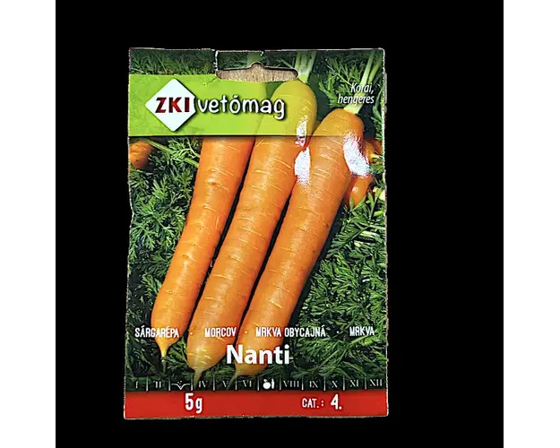 Seminte morcov Nanti 5 gr, Zki