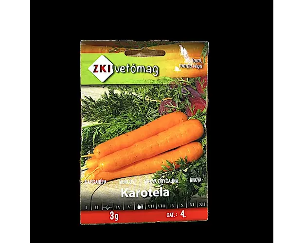 Seminte morcov Karotela 3 gr, Zki