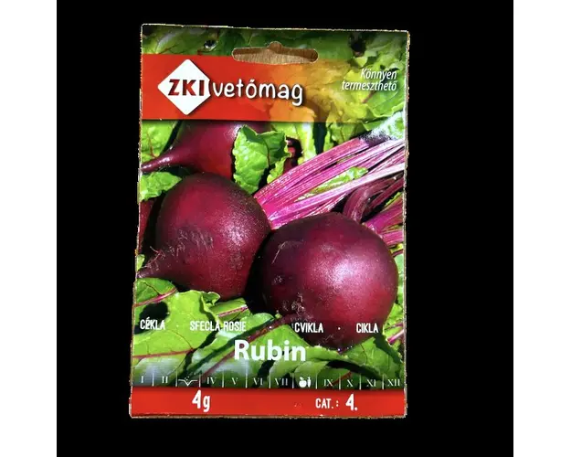 Seminte sfecla rosie Rubin 4 gr, Zki