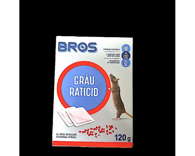Bros grau raticid 120 gr