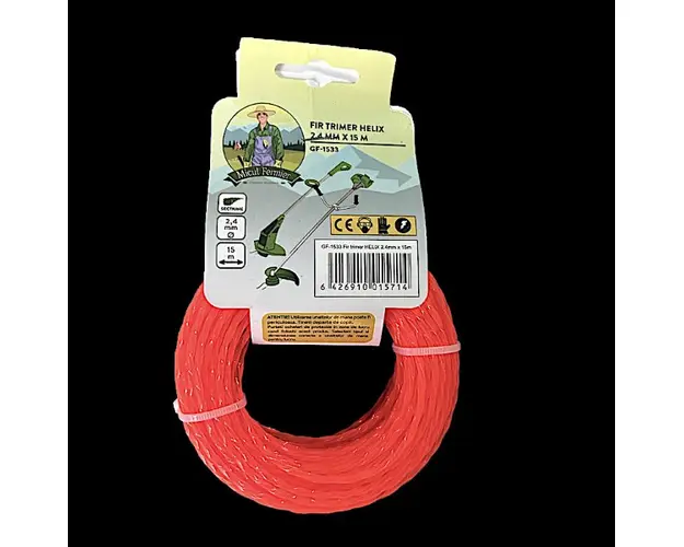 Fir trimmer helix 2,4 mm, 15 m, GF-1533