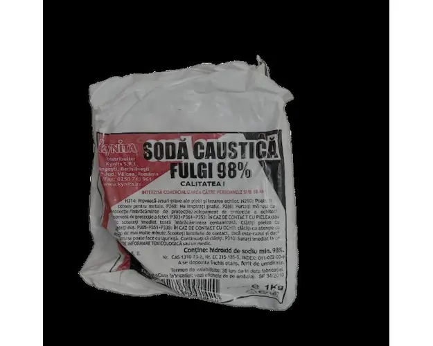 Soda caustica 1 kg, Kynita