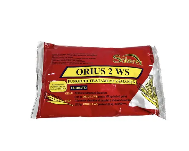 Orius 2WS 75 gr, fungicid, tratament samanta, Adama, sistemic, grau, orz, fuzarioza