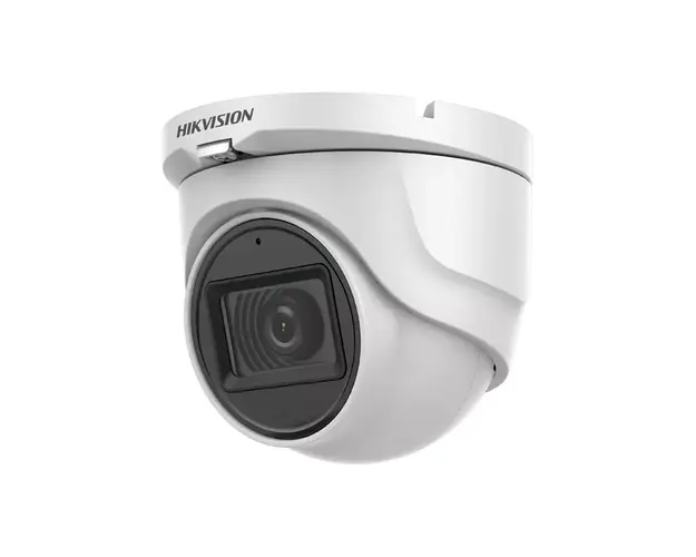 Camera supraveghere Dome Hikvision DS-2CE76H0T-ITMFS3, 5 MP, IR 30m, 3.6 mm, microfon