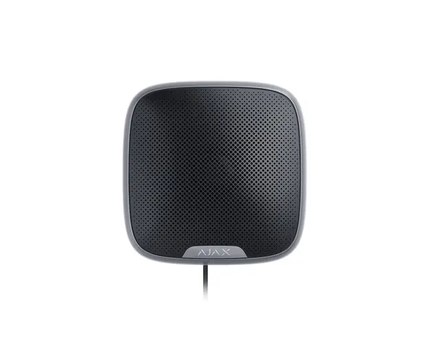 Sirena de exterior cu LED Ajax STREETSIREN FIBRA BL, 113 dB, 2000 m, IP54