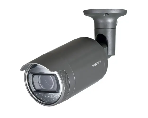 Camera supraveghere Hanwha Wisenet LNO-6070R, 2 MP, 3.2 - 10 mm, IR 30 m, slot card, PoE