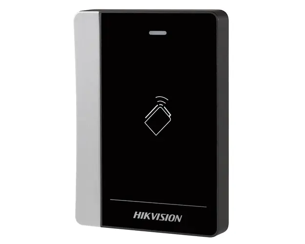 Cititor de proximitate RFID Hikvision DS-K1102AM, Mifare, 13.56 MHz, watch dog, interior/exterior