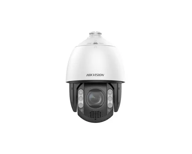 Camera supraveghere rotativa IP Speed Dome PTZ Hikvision ColorVu DS-2DE7A412MCG-EB, 4MP, 6.7 - 80.4 mm, IR 150 m, lumina alba 100 m, 12 x / 16 x, slot card, difuzor, auto tracking, Hi-PoE
