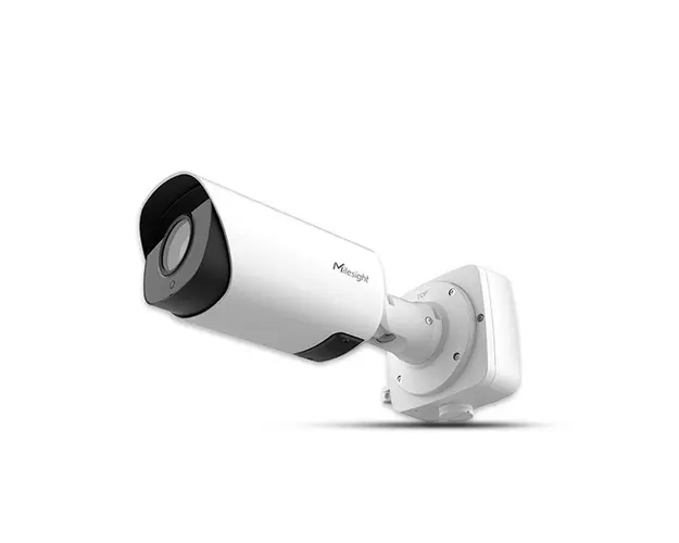 Camera supraveghere exterior IP AI LPR Milesight MS-C2966-X12RLPC, 2 MP, 5.3 mm - 64 mm, IR 180 m, slot card, PoE, 12x