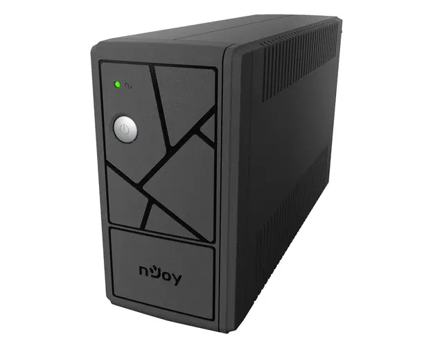 UPS cu 2 prize nJoy Keen 800 USB UPLI-LI080KU-CG01B, 800 VA / 480 W, RJ11/45, cu management prin USB