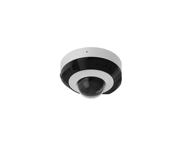 Camera supraveghere IP Dome Ajax DOMECAM MINI-8-28-WH, 8 MP, 2.8 mm, IR 15 m, PoE microfon, slot card, detectie obiecte prin AI, PoE, alb